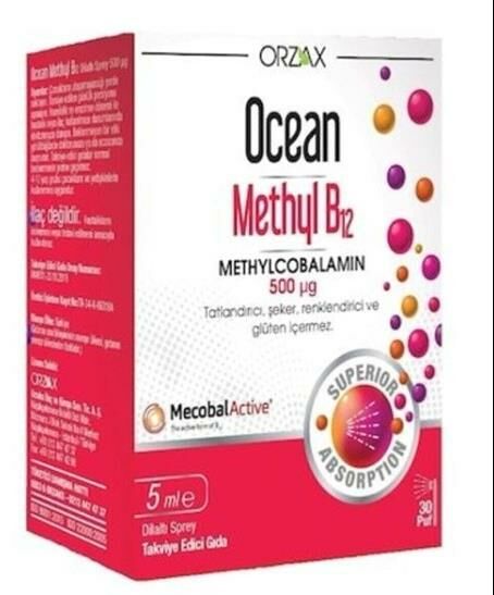 Ocean Methyl B12 Sprey 500 mcg 5 ml