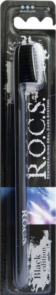 ROCS Black Edition Diş Fırçası Medium