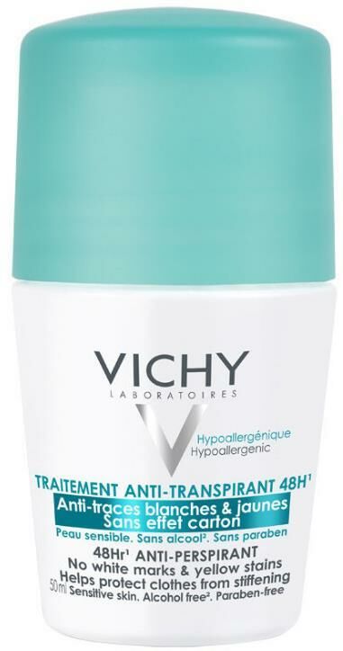 Vichy Terleme Karşıtı İz Bırakmayan Deodorant 50 ml