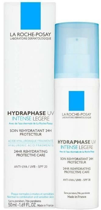 La Roche Posay Hydraphase Intense UV Leger 24H Rehydrating SPF20 50 ml