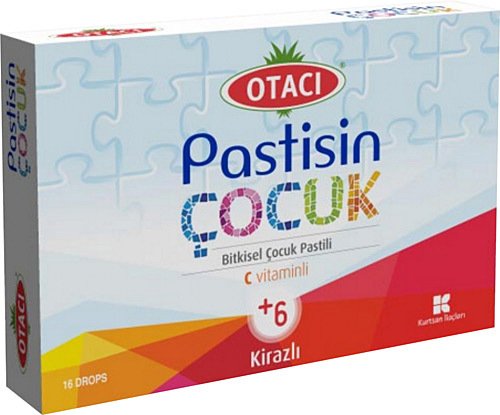 Otacı Pastisin Çocuk C Vitaminli Karışık Meyveli 24 Adet