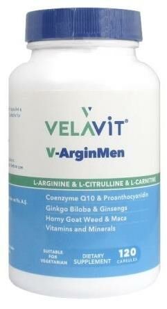 Velavit V-Arginmen 120 Kapsül