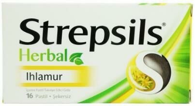 Strepsils Herbal Ihlamur Aromalı 16 Pastil