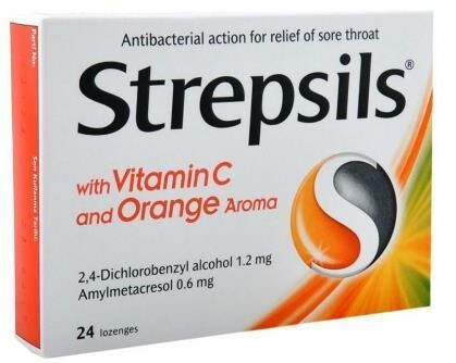 Strepsils Portakal & C Vitamini Aromalı 24 Pastil