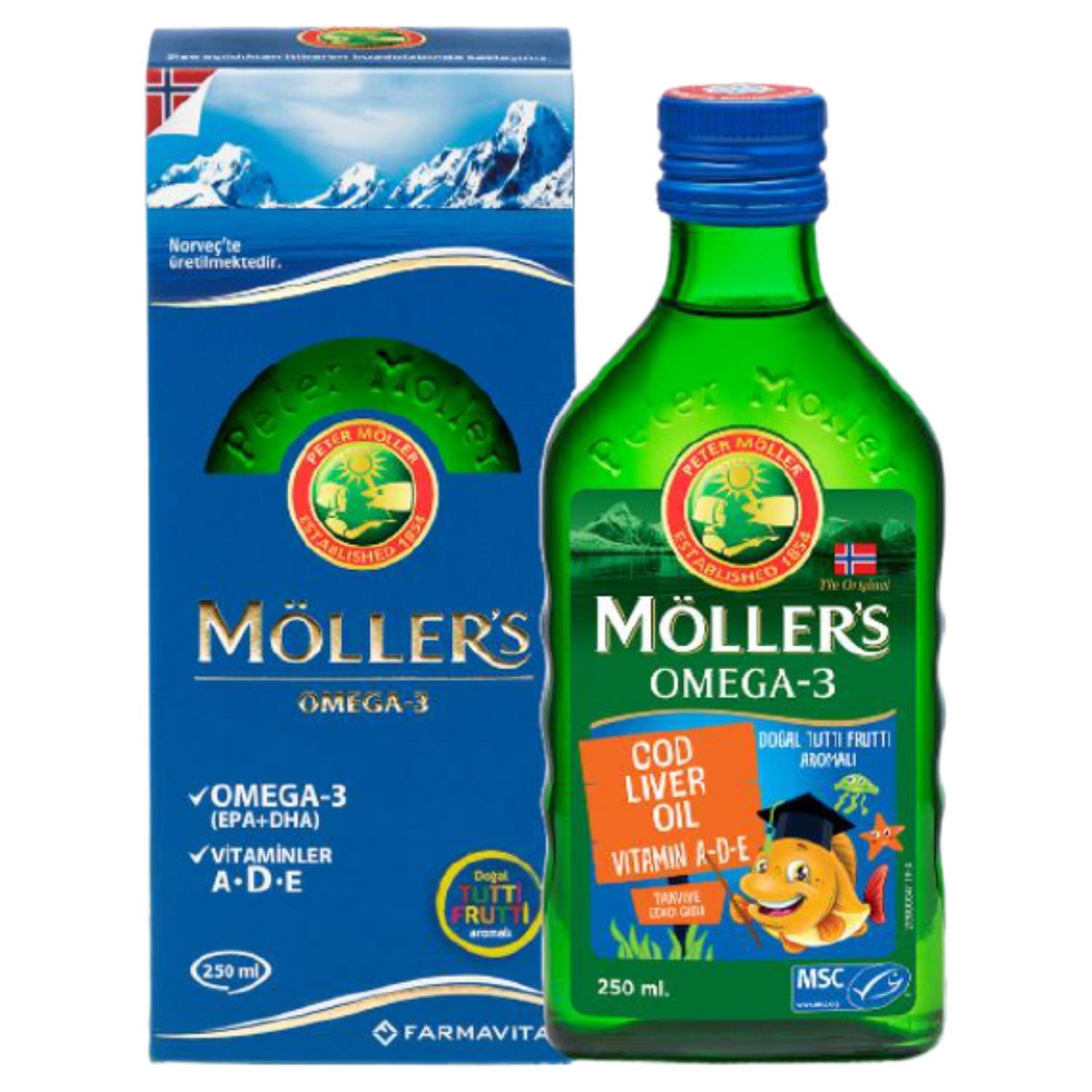 Möllers Omega 3 Cod Liver Oil 250ml