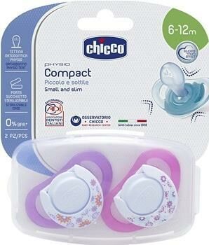 Chicco Physio Silikon Emzik Kız 6-12 Ay+ 2'li Kız