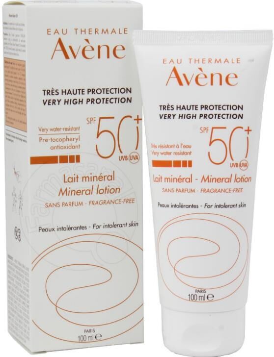 Avene Lait Mineral Güneş Kremi SPF50+ 100 ml