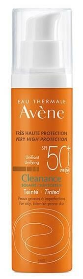 AVENE Cleanance SOLAIRE 50+spf Teinte 50 ml