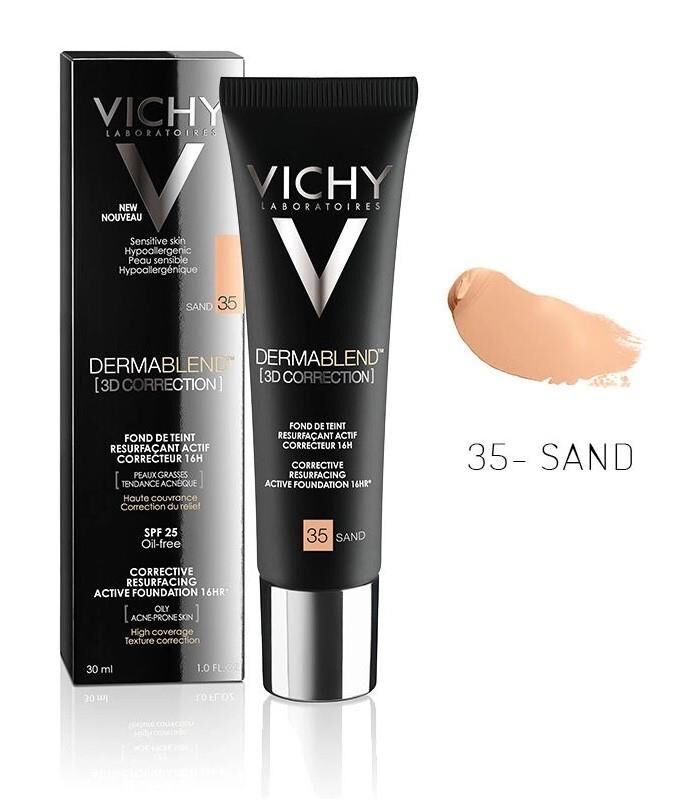 Vichy Dermablend 3 Boyutlu Düzeltici Fondöten Sand 35 30 ml