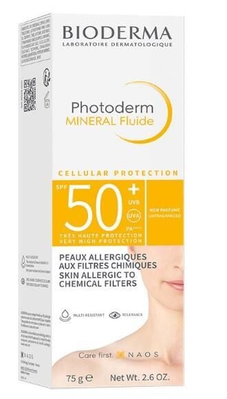 Bioderma Photoderm Mineral Fluide SPF50 75 ml