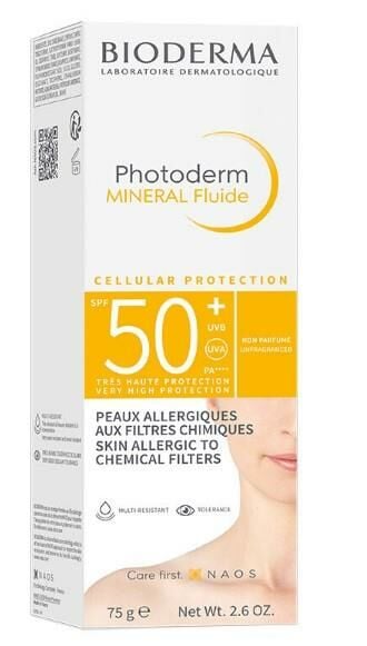 Bioderma Photoderm Mineral Fluide SPF50 75 ml