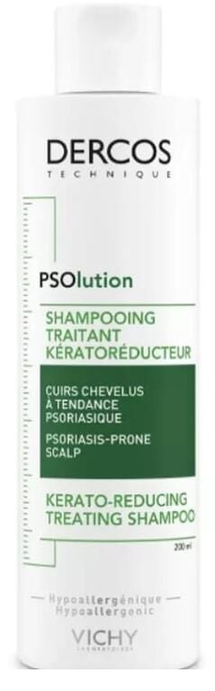 Vichy Dercos Psolution Pullanmaya Karşı Soyucu Etki Gösteren Saç Bakım Şampuanı 200 ml