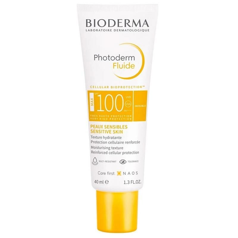 Bioderma Photoderm Fluid Çok Yüksek Güneş Koruyucu Renksiz SPF100 40ml