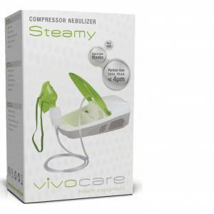 Vivocare Steamy Kompresörlü Nebulizatör (Partikül Çapı 3)
