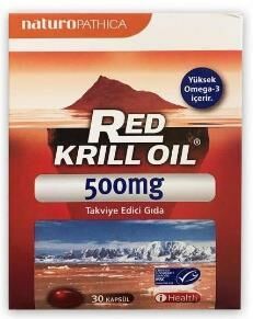 Red Krill Oil 500 mg 30 Kapsül