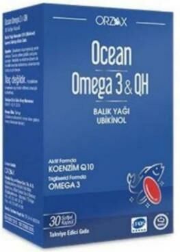 Ocean Omega 3 & QH 30 Yumuşak Kapsül