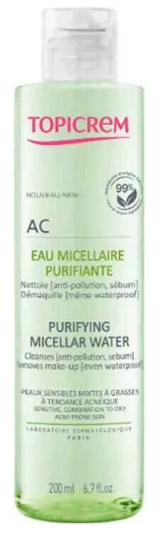 Topicrem AC Purifying Micellar Water 200 ml