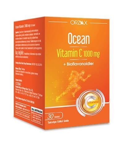 Ocean Vitamin C 1000 mg 30 Tablet