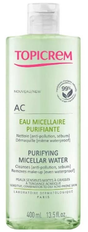 Topicrem AC Purifying Micellar Water 400 ml