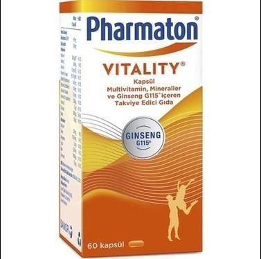 Pharmaton Vitality 60 Kapsül
