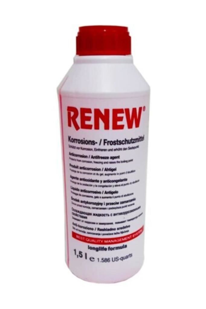 Renew - 1,5 Litre Antifriz -40 Derece Kırmızı