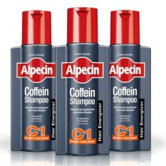 Alpecin Saç Dökülme Karşıtı Şampuan - Coffein C1 - 250 ml X 3