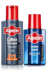 Alpecin Coffein Kafein Şampuan C1 250ml + Likit 200ml Set