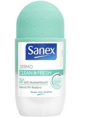 Sanex Dermo Clean Fresh Roll- On 50ml