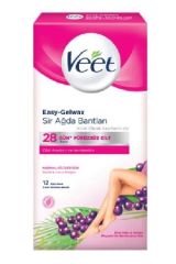 Veet Easy-Gelwax Sir Ağda Bantları 12'li