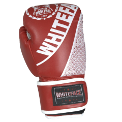 Whiteface Muay Thai Federasyon Onaylı Müsabaka Elidveni Kırmızı