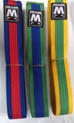 Whiteface Taekwondo Ara Kuşaklar Sarı / Yeşil