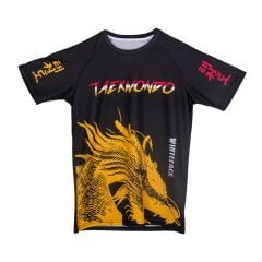 Whiteface Taekwondo T-Shirt Siyah