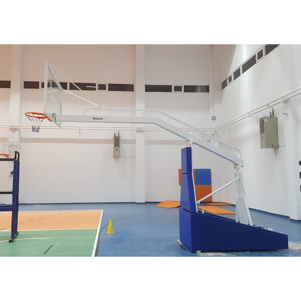 Basketbol potası NBA tipi katlanabilir tekerlekli 325cm projeksiyonlu