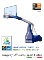 FIBA level 1 onaylı basketbol potası mekanik katlanabilir sistem