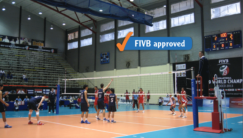 Voleybol filesi FIVB uluslararası federasyon onaylı PROFESYONEL