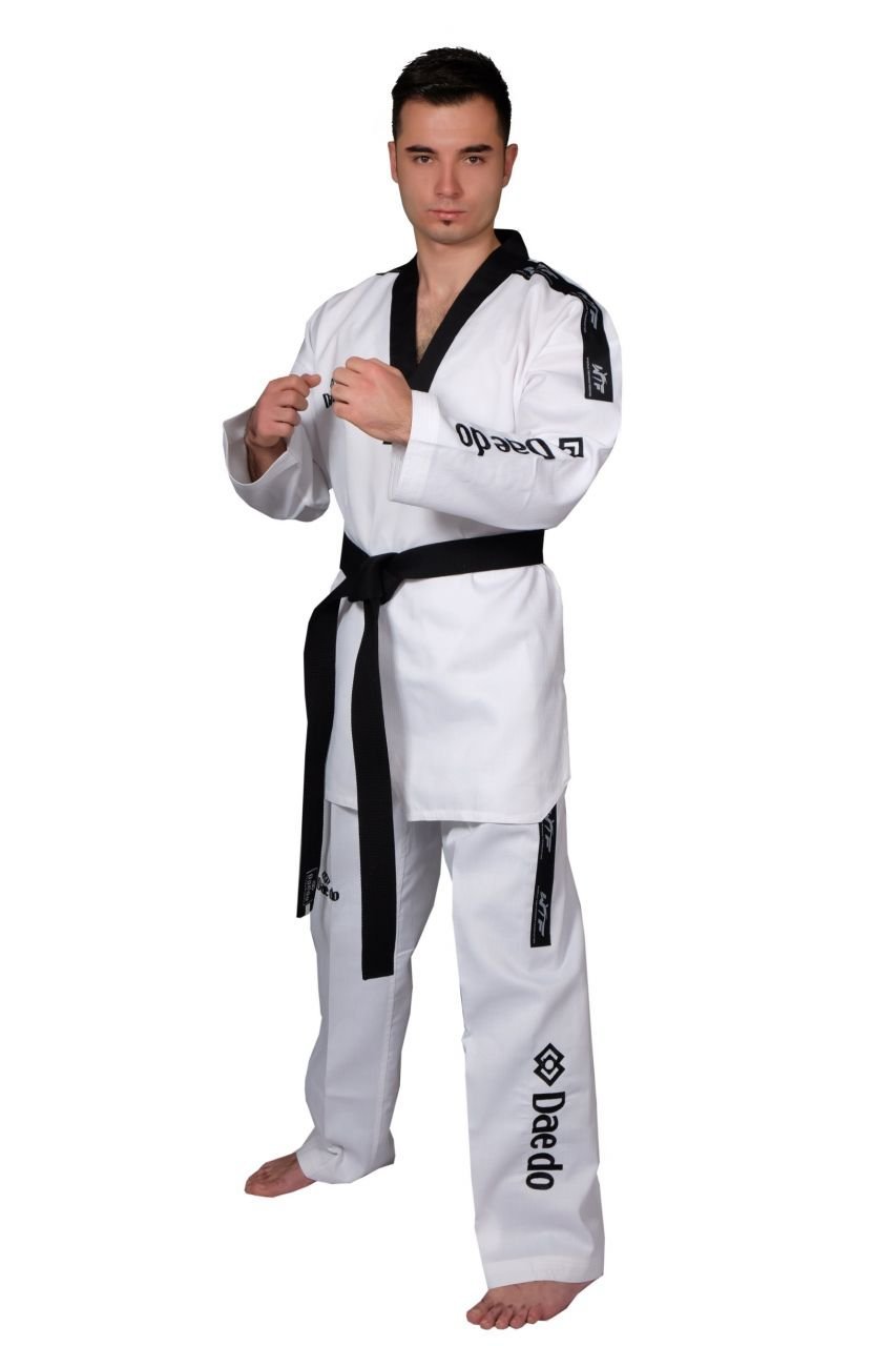 Daedo Taekwondo Baklava Desenli Nakışlı Elbise 2005-1