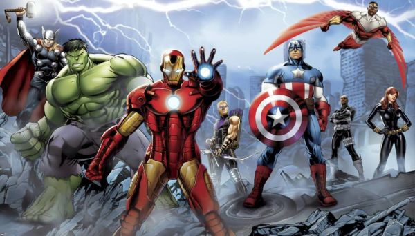 Uva Avengers Kahramanlar II Duvar Kağıdı