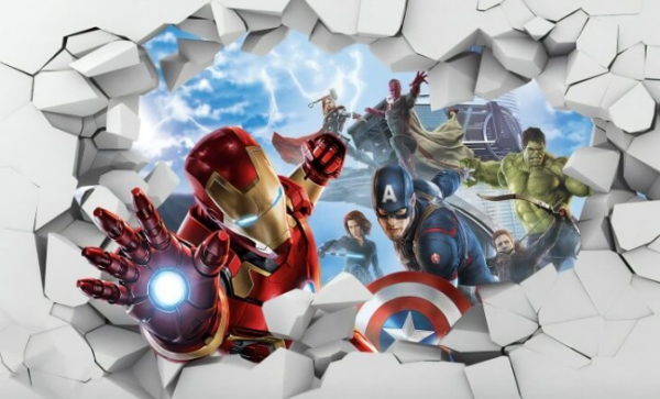 Uva Avengers Kahramanlar III Duvar Kağıdı