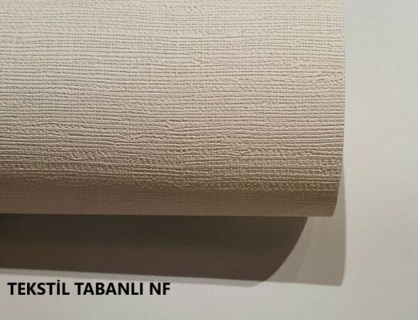 Gri Zeminde Sepya Tropik Yapraklar Tasarım Duvar Kağıdı