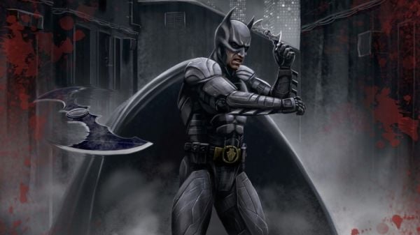 Animasyon Batman Çocuk Duvar Kağıdı