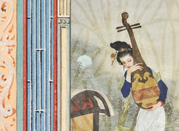 Özel Çıtalama İçinde Japon Desen Esintileri Duvar Kağıdı