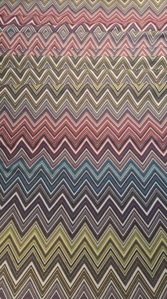 Zigzaglı Missoni Desen Döşemelik Kumaş