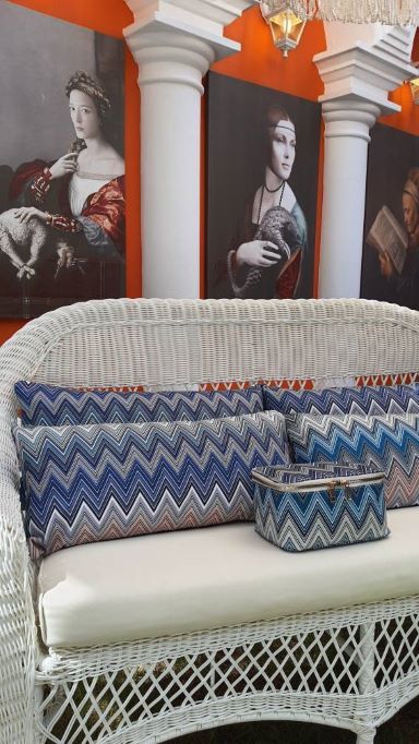 Missoni Desen Bel Yastığı