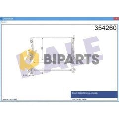 Ford Radyatörü Brazıng Fiesta 1.6 Tdci 02>08 ME5S6H 8005 AD
