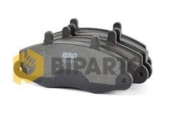 Ford Transıt M12 93- 2.5 D Fren Balatası Ön   <b><font color=#ff5b01>93VX 2K021 AB-1301589</font></b>