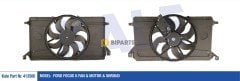 Ford Fan Motoru Komple (+Ac) Focus C.Max Bnz 03> 3M51 8C607 EC