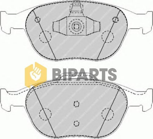 Ford Connect 02- Bm Fren Balatası Ön (E-Mark Belgelı) <b><font color=#ff5b01>2T142K021AC- </font></b>