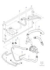 Ford Radyatör Üst Hortumu 2,3 Dohc 1C15 8B274 BF-4347669