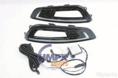 Ford FOCUS 14> Ledli Sis Far Çerçevesi Parlak HMP F1EB 15A298 SET