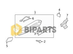Ford Transit 14> Orta Stop Ledli Kameralı JK4V 13A613 AEW